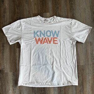 Know Wave Spiral T-Shirt - White size XL